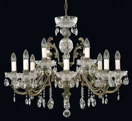 Luster mosadzný EL8501201PT* Luster mosadzný EL8501201PT*